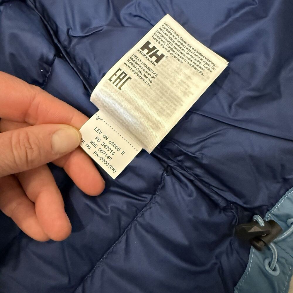Helly Hansen Blue Puffer Jacket NWT - image 10